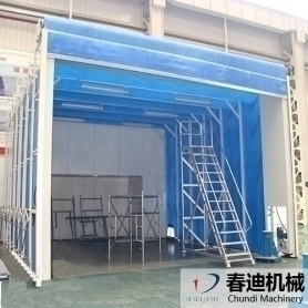 移動(dòng)伸縮噴漆房的安全性能如何保障？
